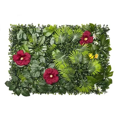 Gefälschte Blumenwand