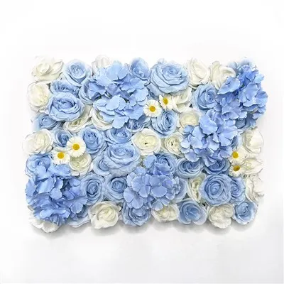 Blumenwandpaneel aus Kunststoff